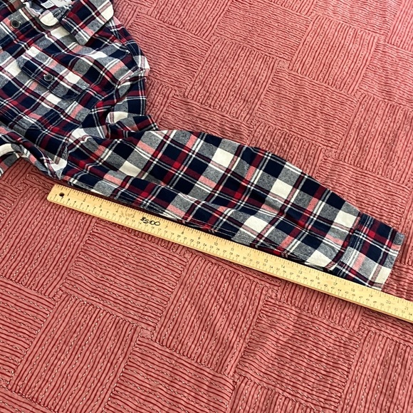 Jachs Mens size small flannel plaid checkered shirt 100% cotton - Picture 13 of 16